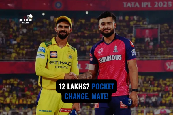 Rajasthan Royals vs Chennai Super Kings IPL 2025 Parag’s 12-Lakh fine